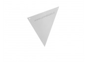 Etiketė / karulis trikampio formos – kirtiklio Nr. 1563